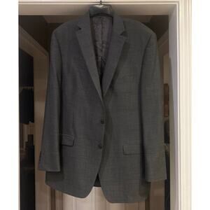 LAUREN by RALPH LAUREN Mens Grey Blazer - Sports Coat - 46L